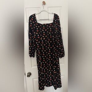 BRAND NEW: Boden Jersey Square Neck Midi Dress